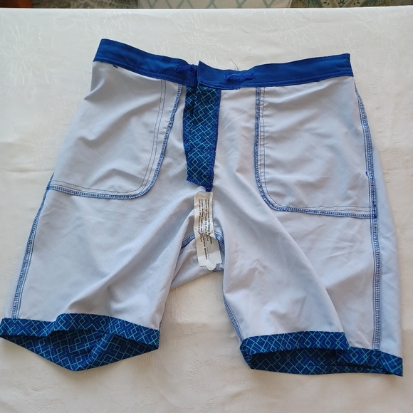 UV SKINZ MEN SWIM TRUNKS XL BLUE - Picture 7 of 11